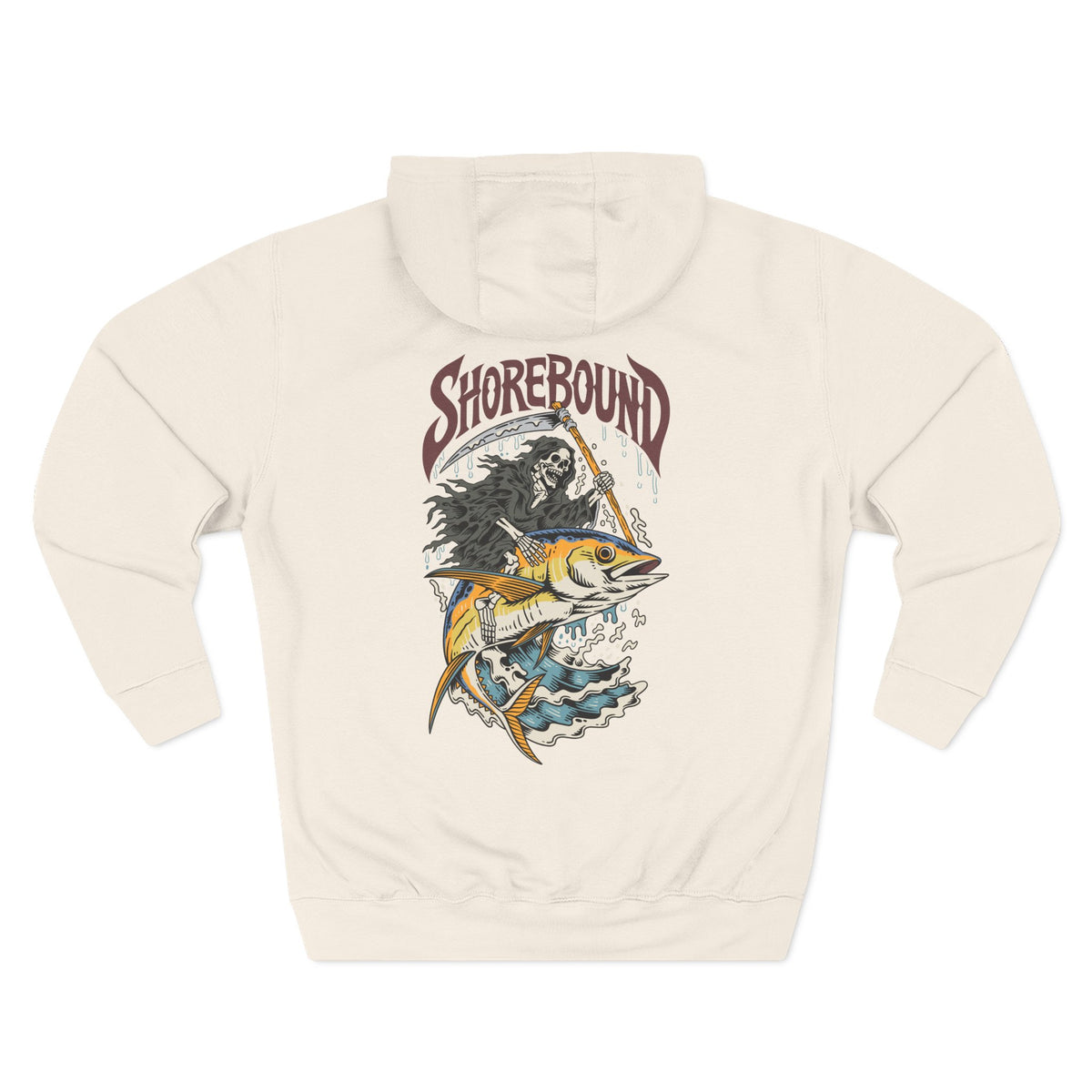 Tuna Reaper Hoodie - Sand